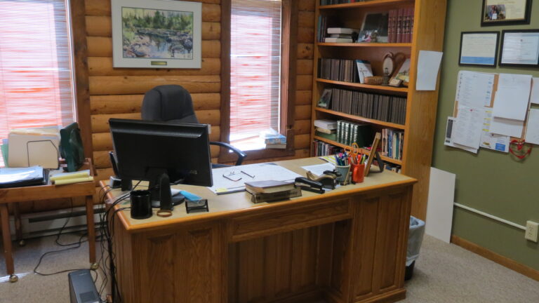 Pastor Tony's office